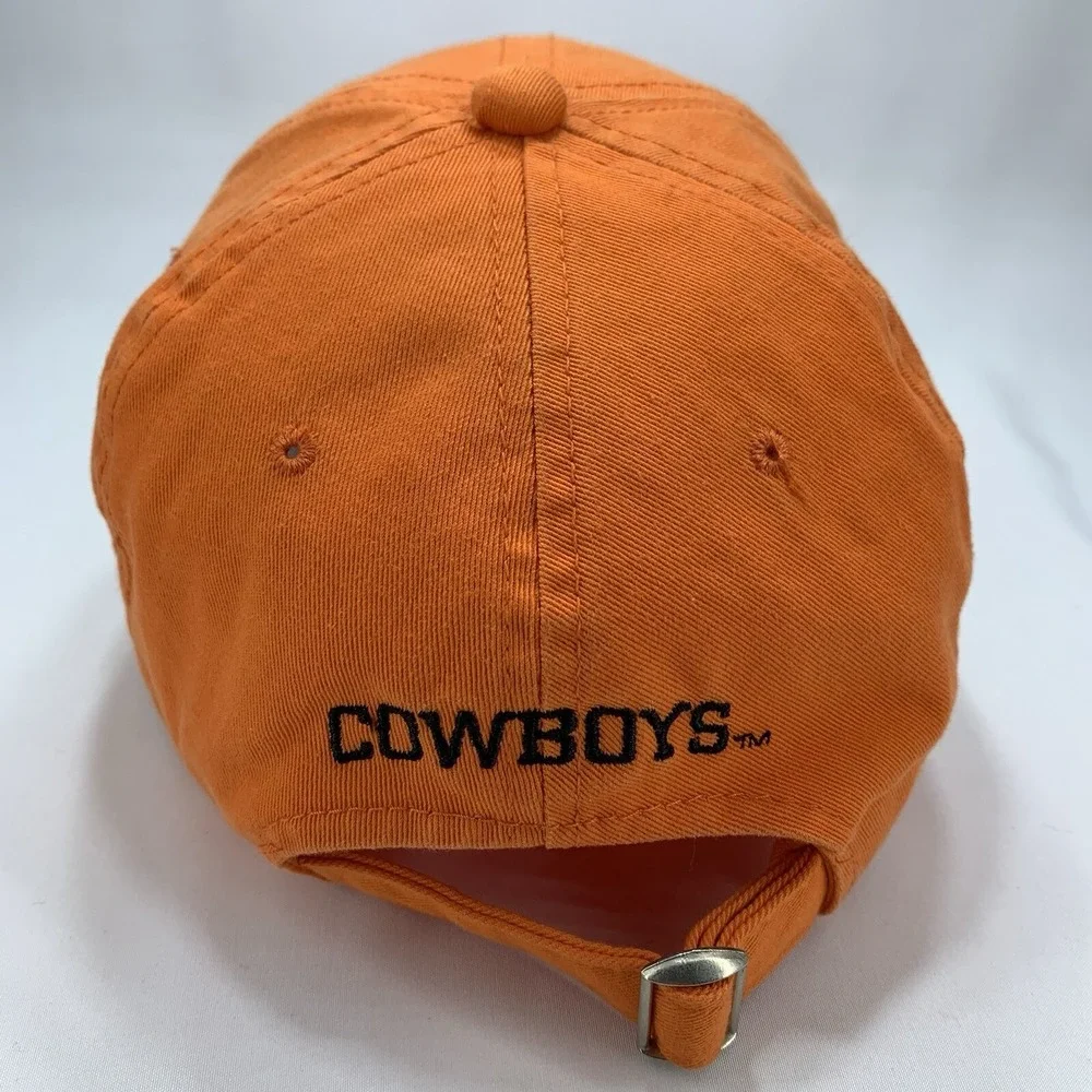 Oklahoma State OSU Cowboys Hat Orange Signatures Adjustable Strap Baseball Cap